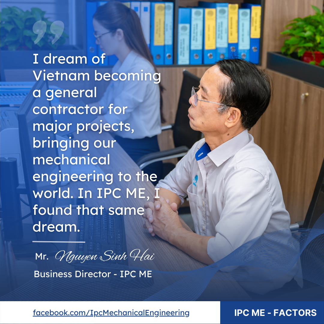 Mr. Nguyen Sinh Hai – 30 Years of Dedication to Mechanical Engineering