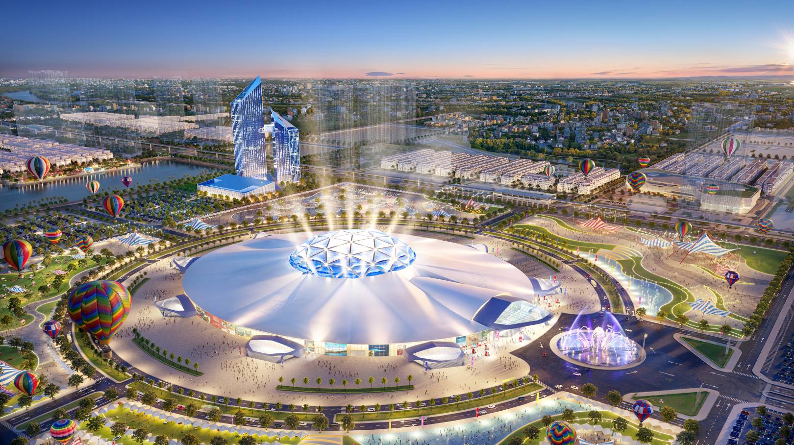 CO LOA NATIONAL EXHIBITION CENTER – A SYMBOL OF THE FUTURE